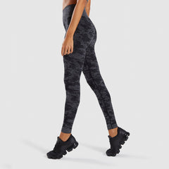 Grey Camo Seamless Leggings