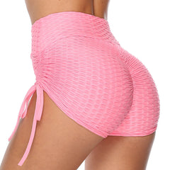 Jacquard Yoga pink shorts