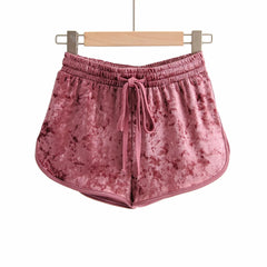 Velvet Hot Pants pink 