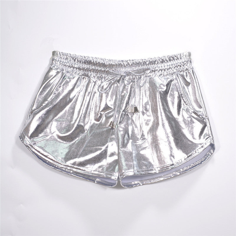 Metallic Booty Shorts