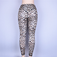 Tik Tok Leopard Print Leggings butt lift