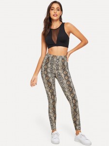 Snakeskin Leggings